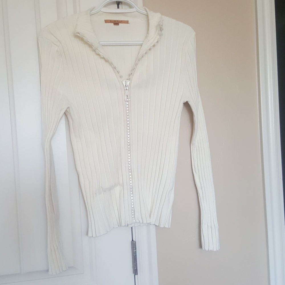 Cream cardigan